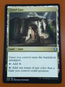 1x Gond Gate | Battle for Baldur's Gate | MTG Magic Cards - Image 1