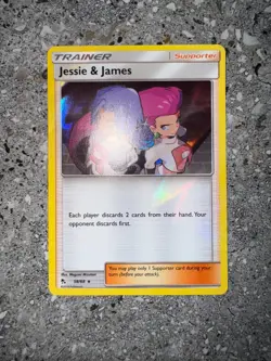 Pokemon TCG Cards Jessie & James 58/68 Hidden Fates Holo Rare MINT - Image 3