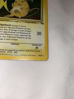 Pokemon TCG Holo Card Lot - Charizard, Raichu, M Charizard EX (3 Cards) - Image 4