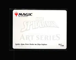 MTG: Spider-Ham, Peter Porker Art Card (Gold-Stamped Signature) #19 S Normal NM - Image 2
