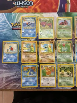 Vintage Pokemon Card Lot WOTC Southern Island Fire NM/LP Lapras Wartortle Togepi - Image 3