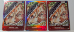 Roronoa Zoro Film Red Edition One Piece Card English --3 Cards NM - Image 1