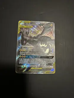 Pokemon Pikachu & Zekrom GX SM168 Sm Promo TAG TEAM Holo 240 HP Basic Card - Image 1