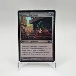 MTG Foil 1X Whispersilk Cloak X1 Core Set 2011 (M11) Magic - NM - Image 1