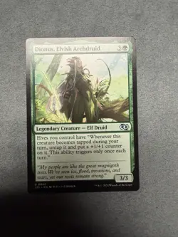 MTG Dionus, Elvish Archdruid ANIME Foundations Jumpstart 52 NM pack fresh edh - Image 1