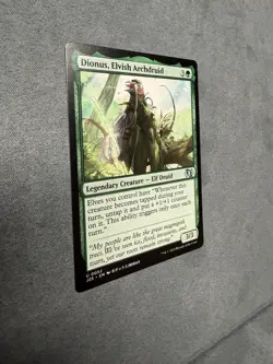 MTG Dionus, Elvish Archdruid ANIME Foundations Jumpstart 52 NM pack fresh edh - Image 2