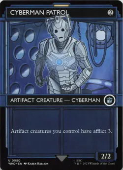 Cyberman Patrol (Showcase) U Universes Beyond: Doctor Who 550 - LP MTG - Image 1