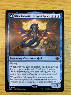 Magic: The Gathering Ojer Pakpatiq Deepest Epoch Regular Caverns of Ixalan NM - Image 1