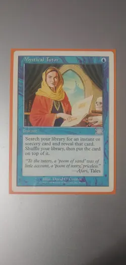 Mystical Tutor 6th Edition Blue Uncommon Magic: The Gathering Card - Image 1