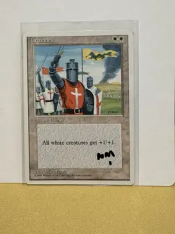 Magic the Gathering Crusades 4th Edition 4ED NM #1/4 - Image 1