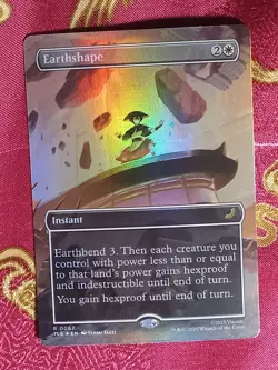 FOIL EXTENDED Earthshape Avatar: The Last Airbender Magic The Gathering MTG - Image 1