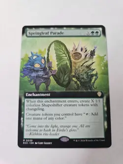 Springleaf Parade Extended MTG ECC Nm/M *ON HAND* - Image 1