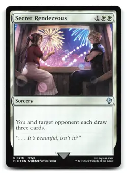 Secret Rendezvous (Foil) #218 Final Fantasy Commander - Image 1
