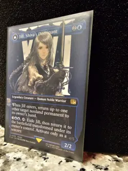 Final Fantasy MTG - Jill, Shiva's Dominant Borderless Rare Non-Foil (Near Mint) - Image 3