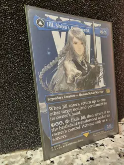 Final Fantasy MTG - Jill, Shiva's Dominant Borderless Rare Non-Foil (Near Mint) - Image 4