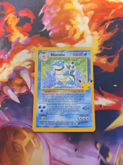 Pokemon Blastoise 2/102 Celebrations 25th Anniversary Holo Rare NM/MINT - BLEED! - Image 1