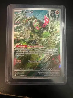 Pokemon TCG: Okidogi 074/064 Illustration Rare Holo Sv: Shrouded Fable - Image 1
