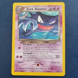 Pokemon Dark Haunter 36/105 Neo Destiny Regular Moderately Playd *FREE SHIPPING* - Image 1