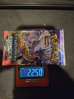 22.50g HEAVY - Pokemon TCG S&V Temporal Forces Booster Pack Sealed - Image 1