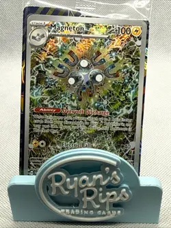 Pokemon Sealed Magneton SVP 159 Surging Sparks Full Art Holo Black Star Promo - Image 1