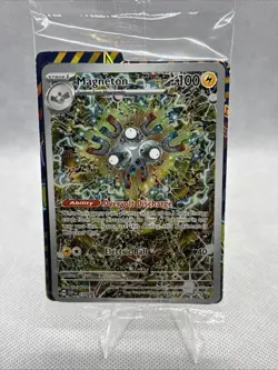 Pokemon Sealed Magneton SVP 159 Surging Sparks Full Art Holo Black Star Promo - Image 2