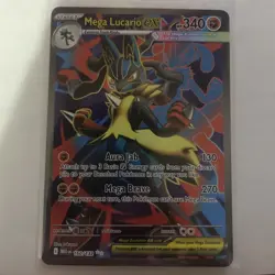 Pokemon Mega Lucario 160/132 Ultra Rare Holo Mega Evolutions. English Near Mint - Image 1