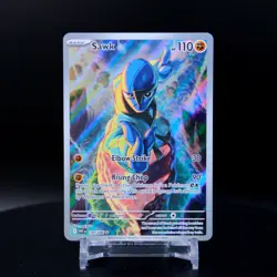 Sawk 130/086 - Pokemon TCG White Flare - NM Illustration Rare FULL ART - Image 1