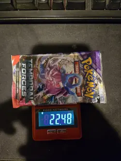22.48g HEAVY - Pokemon TCG S&V Temporal Forces Booster Pack Sealed - Image 1