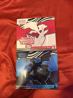 Pokemon TCG Black Bolt & White Flare Elite Trainer Box Set of 2, FACTORY SEALED - Image 1
