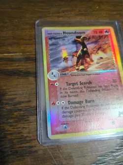 Team Magma's Houndoom 34/95-Team Magma vs Team Aqua Reverse Holo- Pokemon TCG-LP - Image 2