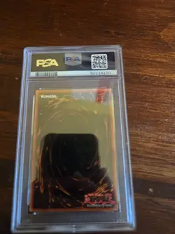 Yugioh Legend of Blue Eyes (LOB) 1st Edition Beast Fangs PSA 10 - Image 2