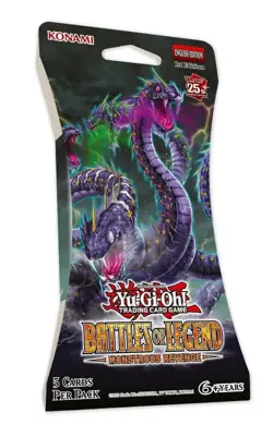 20 x YU-GI-OH! TCG Battles of Legends: Monstrous Revenge Blister Pack Yu Gi Oh - Image 2