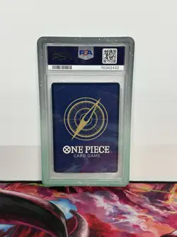 2022 ONE PIECE OPO1-ROMANCEDAWN ERRATA #047 TRAFALGAR LAW PSA 10 W/ GUARD - Image 2