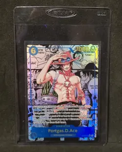 Portgas.D.Ace Super Alternate Art OP13-119 Carrying On His Will Foil Rare - Image 1