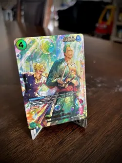 Roronoa Zoro - PRB02-006 (SP) PRB02-006 The Azure Sea's Seven Foil One Piece CCG - Image 1