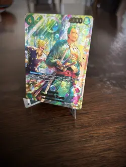 Roronoa Zoro - PRB02-006 (SP) PRB02-006 The Azure Sea's Seven Foil One Piece CCG - Image 2