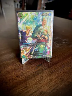 Roronoa Zoro - PRB02-006 (SP) PRB02-006 The Azure Sea's Seven Foil One Piece CCG - Image 4