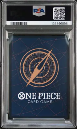 2025 ONE PIECE OP12-LEGACY OF THE MASTER 3RD ANV-SILVER MARSHALL D. TEACH PSA 10 - Image 2