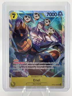 One Piece TCG Enel - Sound Loader Volume 2 + 2023 Enel OP05-100 SR English - Image 2