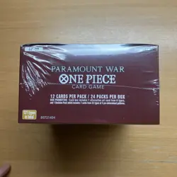 One Piece OP-02 Paramount War Booster Box English Sealed New - Image 4