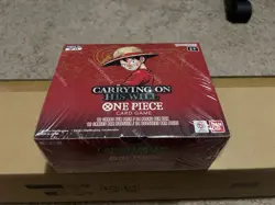 One Piece TCG - Carrying On His Will Booster OP13 Booster Box Factory Sealed - Image 1