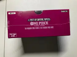 One Piece Card Game OP-11 A Fist of Divine Speed English Sealed Booster Box - Image 5