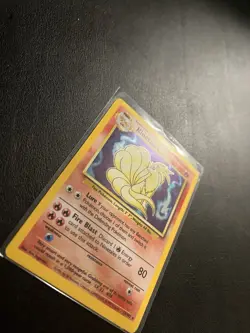 Ninetales 12/102 Base Set 1999 Pokemon Card Holo Rare Holofoil LP - Image 5