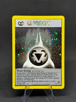 Metal Energy - 19/111 - Pokemon Neo Genesis Unlimited Holo Rare Card WOTC LP - Image 1