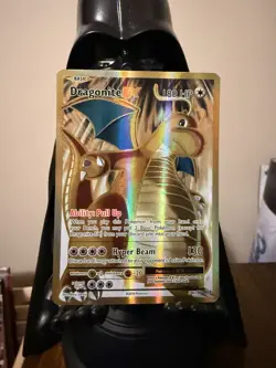 Dragonite EX 106/108 Textured Full Art Evolutions Pokemon Card NM - Image 1