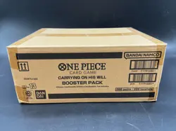 One Piece Card Game OP-13 Carrying On His Will Booster Box Case SEALED - Image 1