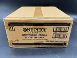 One Piece Card Game OP-13 Carrying On His Will Booster Box Case SEALED - Image 5