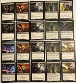 MTG 40-Card Deck Pack - Mono Black Assassins (Deathtouch Control)|Just Add Lands - Image 3
