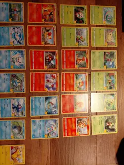 2021 McDonald's Full set of 25 Pokemon cards. Cards are open but not played with - Image 1