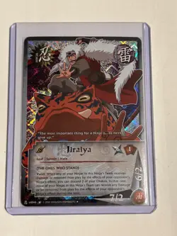 Naruto 046 - Jiraiya - Diamond Foil - 1st Edition - Near Mint Card - Image 1